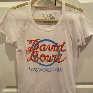 david bowie graphic tee